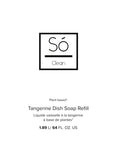 Clean - Tangerine Dish Soap (Case)